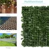 imageBest Choice Products Outdoor Garden 94x39inch Artificial Faux Ivy Hedge Leaf and Vine Privacy Fence Wall Screen  Green94x59in