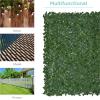 imageBest Choice Products Outdoor Garden 94x39inch Artificial Faux Ivy Hedge Leaf and Vine Privacy Fence Wall Screen  Green96x72in