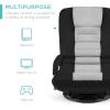 imageBest Choice Products Swivel Gaming Chair 360 Degree Multipurpose Floor Chair Rocker for TV Reading Playing Video Games wLumbar Support Armrest Handles Adjustable Foldable Backrest  BlackBlueBlackGray