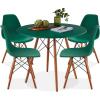 Dark Green/Walnut