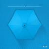 imageBest Choice Products 10ft Market Umbrella Outdoor Sun Shade for Backyard Deck Poolside Table wWoodgrain Pattern Easy Tilt ampamp Crank  Fog GraySky Blue
