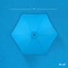 imageBest Choice Products 10ft Market Umbrella Outdoor Sun Shade for Backyard Deck Poolside Table wWoodgrain Pattern Easy Tilt ampamp Crank  Fog GraySky Blue