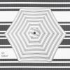 imageBest Choice Products 10ft Market Umbrella Outdoor Sun Shade for Backyard Deck Poolside Table wWoodgrain Pattern Easy Tilt ampamp Crank  Fog GrayStriped Gray