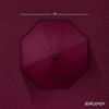 imageBest Choice Products 10ft Solar Polyester LED Lighted Patio Umbrella wTilt Adjustment and UVResistant Fabric  Striped BlackBurgundy
