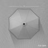 imageBest Choice Products 10ft Solar Polyester LED Lighted Patio Umbrella wTilt Adjustment and UVResistant Fabric  Striped BlackFog Gray