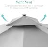 imageBest Choice Products 10ft Square Cantilever Patio Umbrella wBase Included Woodgrain Pattern Pole ampamp Solar LED Lights 360Rotation Offset Hanging Outdoor Shade  Sky BlueFog Gray