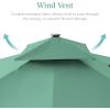 imageBest Choice Products 10ft Square Cantilever Patio Umbrella wBase Included Woodgrain Pattern Pole ampamp Solar LED Lights 360Rotation Offset Hanging Outdoor Shade  Sky BlueSeaglass