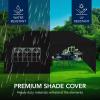 imageBest Choice Products 10x20 Party Tent Heavy Duty Waterproof Large Outdoor Event Easy Pop Up Canopy Shelter wSidewalls 1Button Setup Wheeled Case Weight Bags  WhiteBlack