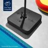 imageBest Choice Products 330lb Cantilever Offset Patio Umbrella Base HeavyDuty Outdoor Stand Sand Water Fillable Weights Set wEasyFill Spouts  BlackBlack