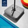 imageBest Choice Products 330lb Cantilever Offset Patio Umbrella Base HeavyDuty Outdoor Stand Sand Water Fillable Weights Set wEasyFill Spouts  BlackGray
