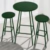 imageBest Choice Products 3Piece Patio Dining Set Bar Height Outdoor Bistro Set Outdoor Round Bar Table w 2 Bar Stools Steel  SageDark Green