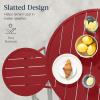 imageBest Choice Products 3Piece Patio Dining Set Bar Height Outdoor Bistro Set Outdoor Round Bar Table w 2 Bar Stools Steel  SageRed