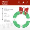 imageBest Choice Products 48in PreLit Outdoor Christmas Wreath Decoration LED Metal Holiday Decor for Home w 140 Lights Bow  GoldRedGreenRed