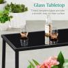 imageBest Choice Products 4Piece Outdoor Textilene Patio Conversation Set Backyard Furniture wLoveseat Coffee Table Steel Frame  TaupeCharcoalBlackNavy