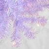 imageBest Choice Products 4ft Prelit Christmas Tree Artificial Mini Tree Perfect for Kids Apartments Bedroom with Twinkling LED Lights  LavenderLavender