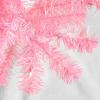 imageBest Choice Products 4ft Prelit Christmas Tree Artificial Mini Tree Perfect for Kids Apartments Bedroom with Twinkling LED Lights  LavenderPink