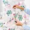 imageBest Choice Products 4ft Prelit Christmas Tree Artificial Mini Tree Perfect for Kids Apartments Bedroom with Twinkling LED Lights  LavenderSilver