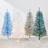 imageBest Choice Products 4ft Prelit Christmas Tree Artificial Mini Tree Perfect for Kids Apartments Bedroom with Twinkling LED Lights  LavenderSilver