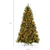 imageBest Choice Products 6ft PreLit PreDecorated Spruce Hinged Artificial Christmas Tree w 798 Tips Pinecones Berries 250 Lights Metal Base6ft