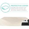 imageBest Choice Products 7Piece Modular Outdoor Sectional Wicker Patio Conversation Set w 2 Pillows Coffee Table Cover Included  TaupePistachioBlackWhite Sand