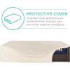 imageBest Choice Products 7Piece Modular Outdoor Sectional Wicker Patio Conversation Set w 2 Pillows Coffee Table Cover Included  TaupePistachioBrownNavy