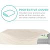 imageBest Choice Products 7Piece Modular Outdoor Sectional Wicker Patio Conversation Set w 2 Pillows Coffee Table Cover Included  TaupePistachioGrayLight Mint