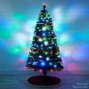 imageBest Choice Products 7ft PreLit Fiber Optic Artificial Pine Christmas Tree Holiday Dcor Centerpiece w 280 Multicolored LED Lights 8 Sequences Foldable Stand8ft