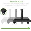 imageBest Choice Products 81Pound Heavy Duty Square Concrete Rolling Outdoor Patio Umbrella Base Stand wLocking Wheels Handles