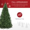 imageBest Choice Products Artificial Christmas Tree 6ft Premium Unlit Realistic Spruce Holiday Dcor wDense Branches Easy Assembly Metal Base6ft
