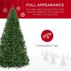 imageBest Choice Products Artificial Christmas Tree 6ft Premium Unlit Realistic Spruce Holiday Dcor wDense Branches Easy Assembly Metal Base75ft