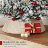imageBest Choice Products Artificial Christmas Tree 6ft Unlit Snow Flocked Design Pine Tree Full Appearance Snowy wEasy Assembly Metal Stand6ft