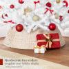 imageBest Choice Products Artificial Christmas Tree White 6ft Premium Pine Unlit Holiday Decoration Full Size Dcor Easy Assembly wMetal StandWhite