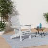imageBest Choice Products Folding Adirondack Chair Outdoor Wooden Accent Furniture Fire Pit Lounge Chairs for Yard Garden Patio w 350lb Weight Capacity  NaturalGrey