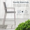 imageBest Choice Products Outdoor Bar Stools Set of 2 Bar Height Patio Furniture All Weather Mesh Design wArmrest  BlackNavyTaupeCharcoal
