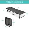 imageBest Choice Products Patio Chaise Lounge Chair Portable Outdoor Folding Recliner for Lawn w 8 Positions Handles 300lb Capacity  GrayGrey