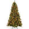 imageBest Choice Products 6ft PreLit PreDecorated Spruce Hinged Artificial Christmas Tree w 798 Tips Pinecones Berries 250 Lights Metal Base12ft
