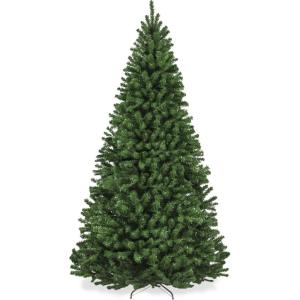 imageBest Choice Products Artificial Christmas Tree 6ft Premium Unlit Realistic Spruce Holiday Dcor wDense Branches Easy Assembly Metal Base45ft