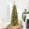 imageBest Choice Products 36in Christmas Tree Collar Woven Hyacinth 3Piece Holiday Rattan Tree Skirt Accessory for Home wCord CutOut  NaturalNatural
