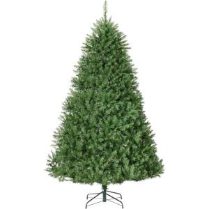 imageBest Choice Products Douglas Fir Christmas Tree 6ft Unlit Artificial Full Fir Holiday Decoration Realistic Appearance wMetal Stand75ft