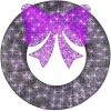 imageBest Choice Products 36in PreLit Outdoor Halloween Wreath LED Metal Holiday Dcor w 120 Lights Bow  PurpleBlack