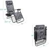 imageBest Choice Products Set of 2 Adjustable Steel Mesh Zero Gravity Lounge Chair Recliners wPillows and Cup Holder Trays  Sage GreenCamouflage
