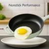 imageBest Choice Products 6Piece Enameled Cast Iron Cookware Set 6QT Dutch Oven WLid 2QT Skillet WLid Grill Pan ampamp Grill Press NonStick Heavy Duty  SageSage