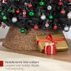 imageBest Choice Products Artificial Frosted Christmas Tree 6ft Premium PreLit Realistic Spruce Holiday Dcor wDense Branches Metal Base  Blue SpruceBlack Spruce