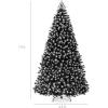 imageBest Choice Products Artificial Frosted Christmas Tree 6ft Premium Unlit Realistic Spruce Holiday Dcor wDense Branches Metal Base  Blue SpruceFrosted Black Spruce