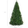 imageBest Choice Products Artificial Frosted Christmas Tree 6ft Premium Unlit Realistic Spruce Holiday Dcor wDense Branches Metal Base  Blue SpruceGreen Spruce