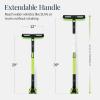imageBest Choice Products Snow Brush with Squeegee ampamp Ice Scraper Up to 39quot Extendable Foam Grip 270 Pivoting Snow Brush for Car Truck SUV Storage Bag Included  LimeLime