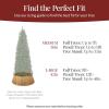 imageBest Choice Products 36in Christmas Tree Collar Solid Wood Slatted Tree Skirt Holiday Accessory for Home  WalnutNatural