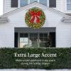imageBest Choice Products 36in PreLit Christmas Wreath wBerries ampamp Pinecones Large Artificial IndoorOutdoor Decor for Door Mantel wRed Bow PluginGreen Spruce  Decorated