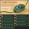 imageBest Choice Products 6ft PreLit Cashmere Christmas Tree Premium Artificial Holiday Decor wCordless Connection 2in1 LED Lights Folding StandGreen