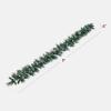 imageBest Choice Products 9ft PreLit Christmas Garland Holiday Dcor for Stairs Mantel wPine Cones 2in1 White ampamp Multi LED Lights  SemiFlockedFrosted  Battery